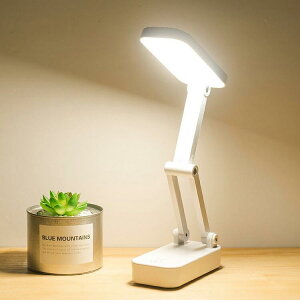 デスクライト LED スタンドライト デスクランプ シンプル 白色 360度回転 テーブルランプ 照明 ライト 折り畳め 在宅ワーク ランプ デスクライト 子供用 ナイト