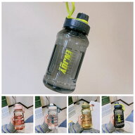 スポーツボトル プラスチック製 フィットネス用水筒 漏れ防止 600ml 800ml 1000ml 耐高温 夏向け ウォー…