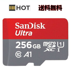 microSDXCカード SDSQUA4-256G-GN6MN 256GB マイクロSD SanDisk サンディスク UHS-I 120MB/s CLASS10 A1 海外リテール