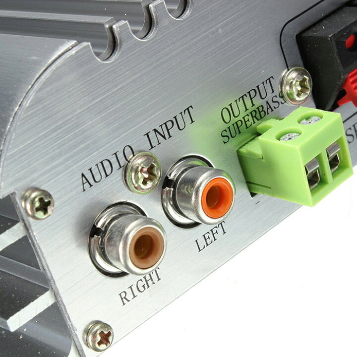 楽天市場 ミニ 高品質 重低音 12v専用 車用 家庭 Hi Fi ステレオアンプ 2 1チャネル 小型アンプ カーアンプ パワーアンプ Hx168 ほっとプライス 楽天市場店