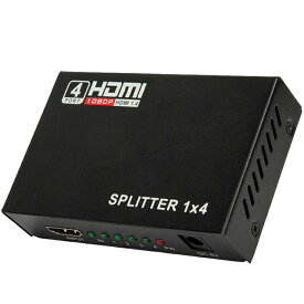 EONON 4画面同時分配出力機 分配器 HDMI信号 4K:30Hz/1080P対応 HDMI Ver1.4 マルチモニター EON058