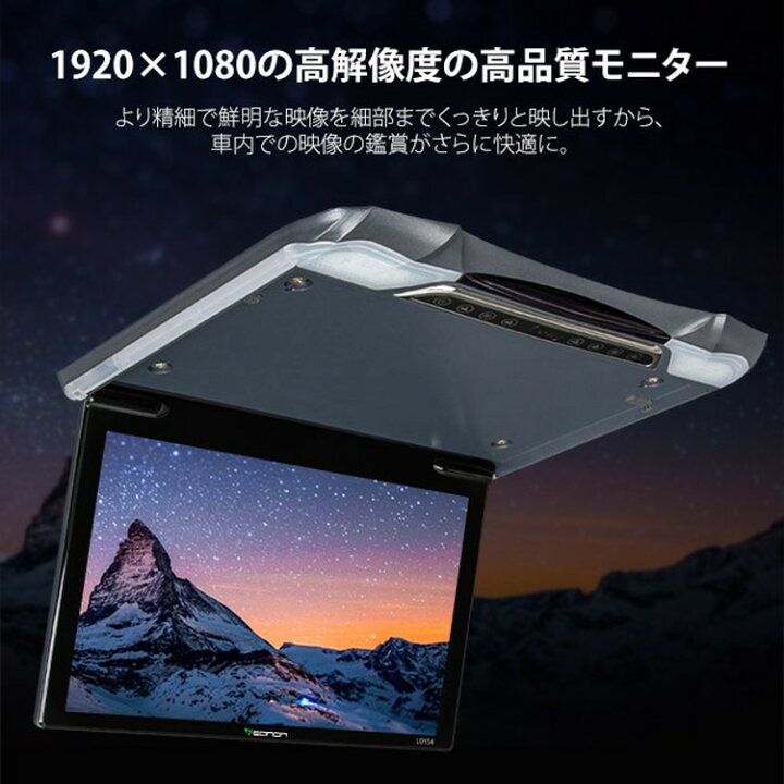 国内正規総代理店アイテム Eonon ヘッドレストモニター 11 6インチ 車載モニター 12v車用 リアモニター Hdmi入力対応 Usb Microsd対応 Fullhd 1080p リモコン付 Lp L0325j Fucoa Cl