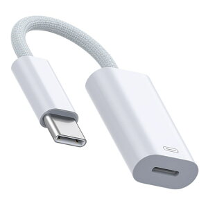 Lightningメス→Type-Cオス 変換アダプタ イヤホン対応 PD20W 急速充電 従来のイヤホンをiPhone15/16で使える LightningイヤホンをTypeCに変身 データ転送可能 通話 音楽対応 MOT-BL59ADP