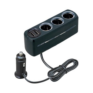 �u���b�N �C���W�Q�[�^�[ DC12V 3�ADC�\�P�b�g USB�|�[�g 1m�R�[�h�^�C�v �[�d�� H45×W120×D37mm �C���~�\�P�b�g4 F285 �Z�C��