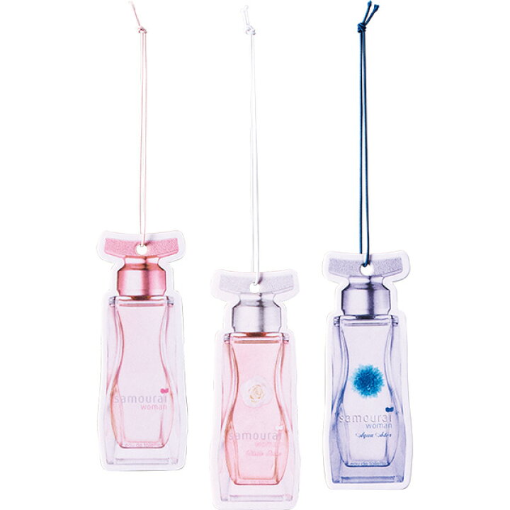 楽天市場 3枚入 吊り下げ型 Samourai 部屋 車内 クローゼット 芳香剤 サムライウーマン ホワイトローズ ペーパーフレグランス Sprジャパン カー用品のホットロード長久手店
