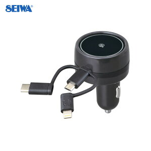 A_v^[ ϊ Lightning microUSB type-C 2.4A ԗp 3way DC[`[W[mini [d X}z AL360 ZC
