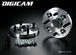 A6061-T6 PCD100 4H P1.5 54-54 15mm A6061-T6 アルミ製 ハブ付ワイドトレッドスペーサー 6HW100415155454 デジキャン/ケースペック