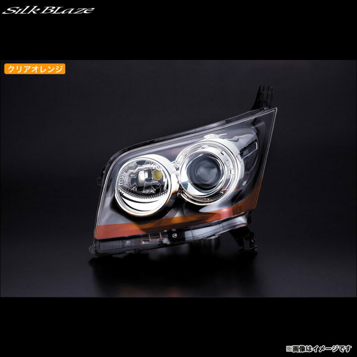 楽天市場】ムーヴカスタム 前期 L 175S/185S オレンジ ヘッドライト 