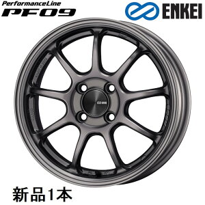 15C` 15x5J +45 PCD100 4 Dark Silver zC[ 1{ GPC ptH[}XC PF09 ENKEI