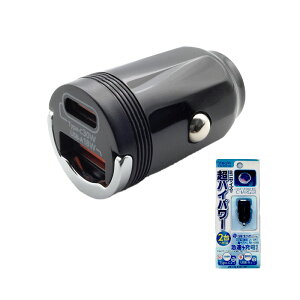 X}z[d ubN ő30W DC12V/24 PD 30W QC3.0 ~j}2|[g[d C+A ~jTCY ԗp A[NX X-328