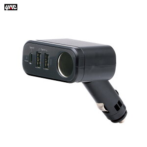 �u���b�N �}���[�d�Ή� �X�}�z�[�d �q���[�Y10A�t DC12/24V PD30W�{2USB�{�\�P�b�g �f�B���N�V���� ���b�N ZE-105