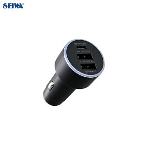 DC12/24Vԑ u[LEDt 2.4A Type-C USB-A PD30W USB|[g \Pbg  ZC F357