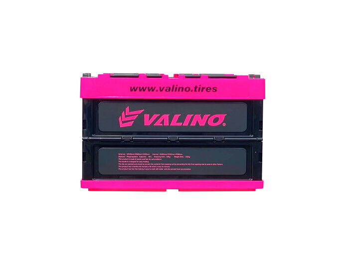 楽天市場】ヴァリノ コンテナボックス 折りたたみコンテナBOX PINK 