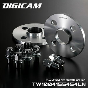 PCD100 4H 4 15mm 54-54 fWL Cg g^p ChgbhXy[T[ Oibg DIGICAM TW1004155454LN