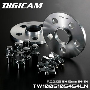 PCD100 5H 5 10mm 54-54 fWL Cg g^p ChgbhXy[T[ Oibg DIGICAM TW1005105454LN