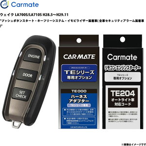 �E�F�C�N LA700S/LA710S H28.5�`H29.11 �G���W���X�^�[�^�[ �Z�b�g �G���X�^ �Ԏ�� �J�[���C�g TE-W52PSB + TE160 + TE204