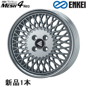 �y���������}���\�� �ő�P30.5�{�I9/19-9/24�z16�C���` 16x6J +45 PCD100 4�� Silver �z�C�[�� 1�{ �G���P�C MESH4 Neo LoDisk ENKEI