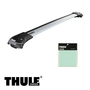 THULE/スーリーVWゴルフワゴンヴァリアントゴルフ5ワゴンルーフレール付'07〜'091K#キャリア車種別セット/9582