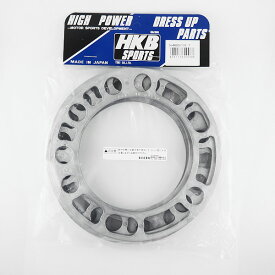 ホイールスペーサー シルバー 5mm PCD139.7 5H/6H 4WD車【4枚セット】 HKB SPORTS/東栄産業
