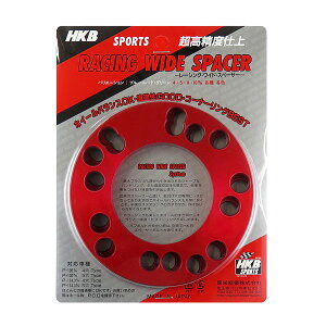 HKB SPORTS (���h�Y��) ���b�h�z�C�[���X�y�[�T�[ 2���� 10mm 4H100 4H114.3 HK-50/