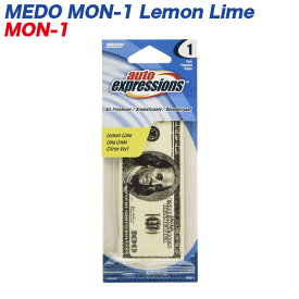 MEDO MON-1 Lemon Lime メドー マネー レモンライム 車用・芳香剤 吊り下げタイプ MON-1