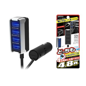 o[VuUSB 4|[g 4.8A 12V/24VԌp JV DC-018