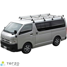 業務用キャリア レインモール用 8本脚タイプ 100/200系ハイエース/レジアエース/E25 キャラバン/バネットバン他 PIAA/Terzo EA900HM