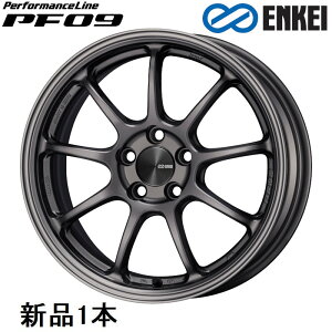 16インチ 16x7J +48 PCD100 5穴 Dark Silver ホイール 1本 エンケイ パフォーマンスライン PF09 ENKEI