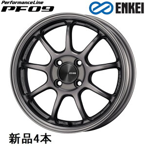 15C` 15x5J +45 PCD100 4 Dark Silver zC[ 4{ GPC ptH[}XC PF09 ENKEI
