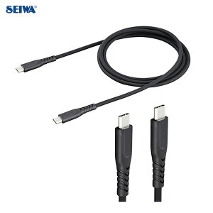 �R�[�h1.2m PD60W �m�[�gPC�[�d �f���ɋ��� �}���[�d �R�ۂ��炩USB�P�[�u��CtoC Type-C D650 �Z�C��