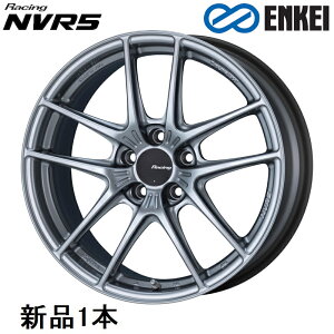 �G���P�C Racing NVR5 17�C���` 17x8J +42 PCD100 5�� Sonic Silver �z�C�[�� 1�{ ENKEI