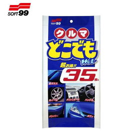 クルマどこでもWET 車内車外ウェットティッシュ /ソフト99 No.02048/