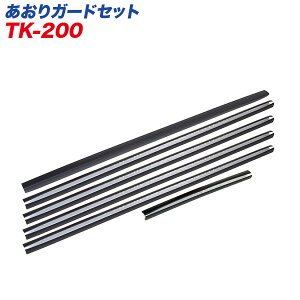 大自工業/Meltec:軽トラ職人シリーズ あおりガードセット 軽トラ1台分 7本入り 滑り止め 新規格対応 軽トラック用 TK-200