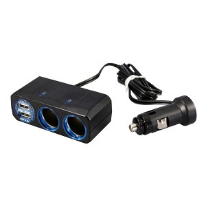 ƉbN/YAC VK[\Pbg USBd OCg\Pbg 2A\Pbg+2USB DC12Vp R[h:1m PZ711/PZ-711