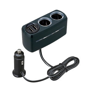 ZC C~\Pbg3 ubN CWQ[^[ DC12V 2ADC\Pbg USB|[g 1mR[h^Cv [d H46×W91×D36mm F283