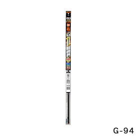 ソフト99 ガラコワイパー グラファイト超視界 替えゴム ワイパーゴム 長さ425mm ゴム幅6mm ブレードロックタイプ G-94 04794