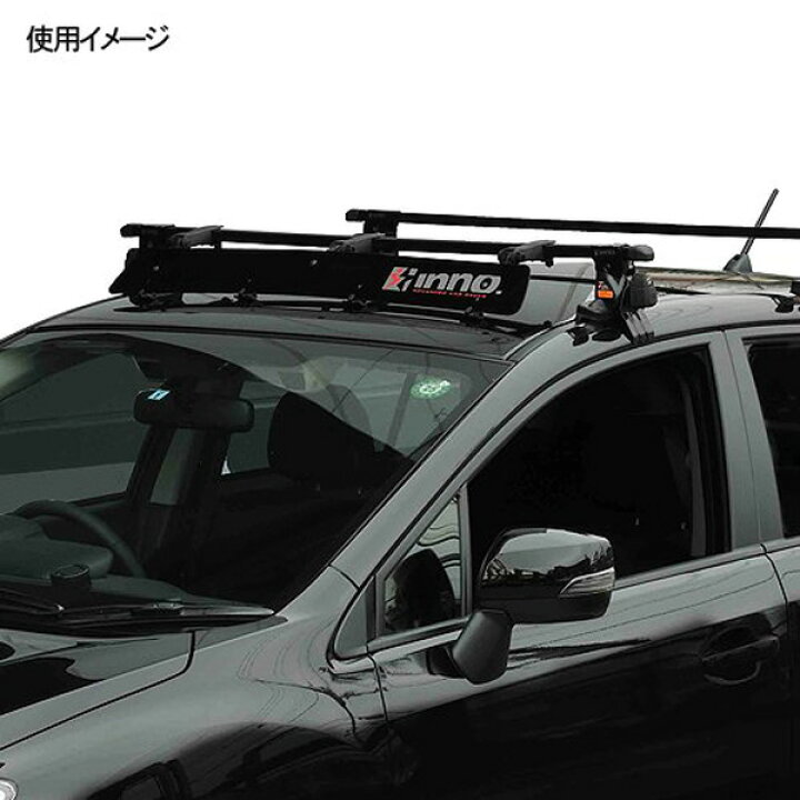 楽天市場】INNO フェアリングS カク ルーフキャリア 風切り音の軽減 