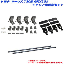 INNO/イノー キャリア車種別セット マークX 130系 GRX13# H21.10 4ドアセダン車用 INSUT + INB127 + K388