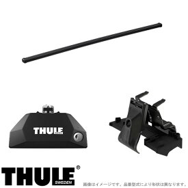 THULE/スーリー キャリア 車種別セット BMW X6 G06 ダイレクトルーフレール付 2019～ 7106+7124+6007