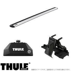 THULE/スーリー キャリア 車種別セット BMW X6 G06 ダイレクトルーフレール付 2019～ 7106+7114+6007