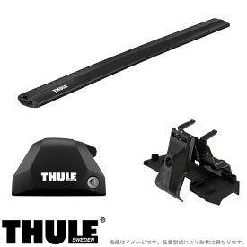 THULE/スーリー キャリア 車種別セット BMW X6 G06 ダイレクトルーフレール付 2019～ 7206+7215B/7214B+6007