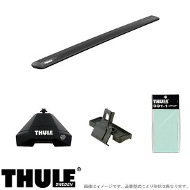 THULE/スーリー ルーフキャリア 車種別セット 日産 リーフ ZE1 H29/10～ 7105+7113B+5127