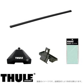 THULE/スーリー ルーフキャリア 車種別セット マツダ CX-30 DM# ルーフレール無し R1/10～ 7105+7124+5238