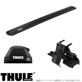 THULE/スーリー ルーフキャリア 車種別セット BMW X6 G06 ダイレクトルーフレール付 2019～ 7206+7215B/7214B+6007