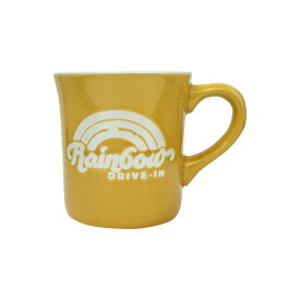 PICK The HAWAII オリジナルロゴマグカップ Rainbow DRIVE-IN イエロー 黄 陶器 コップ ハワイ お土産 RD-MC-LGYL