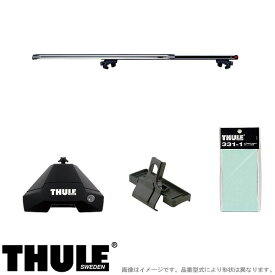 THULE/スーリー ルーフキャリア 車種別セット 日産 オーラ E13 ルーフレール無し R3/6～ 7105+892+5244