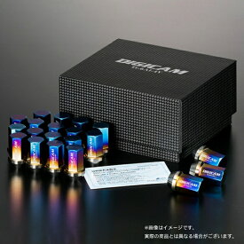 DIGICAM チタンレーシングナット 袋タイプ 20個 M12×P1.25 6角 17HEX 35mm デジキャン ケースペック TNF12-DIGICAM