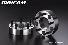 DIGICAM ワイドトレッドスペーサー A7075-T6 超超ジュラルミン P.C.D114.3-5H P1.5 35mm デジキャン/ケースペック D-SP-15114535