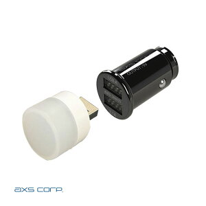 A[NX/axs RpNgDC[dA+ALEDCg USB-A DC12V/24VΉ X}zE^ubg[d nCp[3.1A USB2|[g X-313