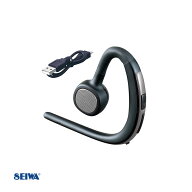 セイワ Bluetoothワイヤレスイヤホンマイク シルバー 規格Ver.5.2 ハンズフリー通話 通話特化モデル ノイ…
